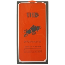 Защитное стекло 111D для HUAWEI P40 Lite, Nova 4, Nova 6SE, цвет окантовки белый Защитное стекло 111D для HUAWEI P40 Lite, Nova 4, Nova 6SE, цвет окантовки белый