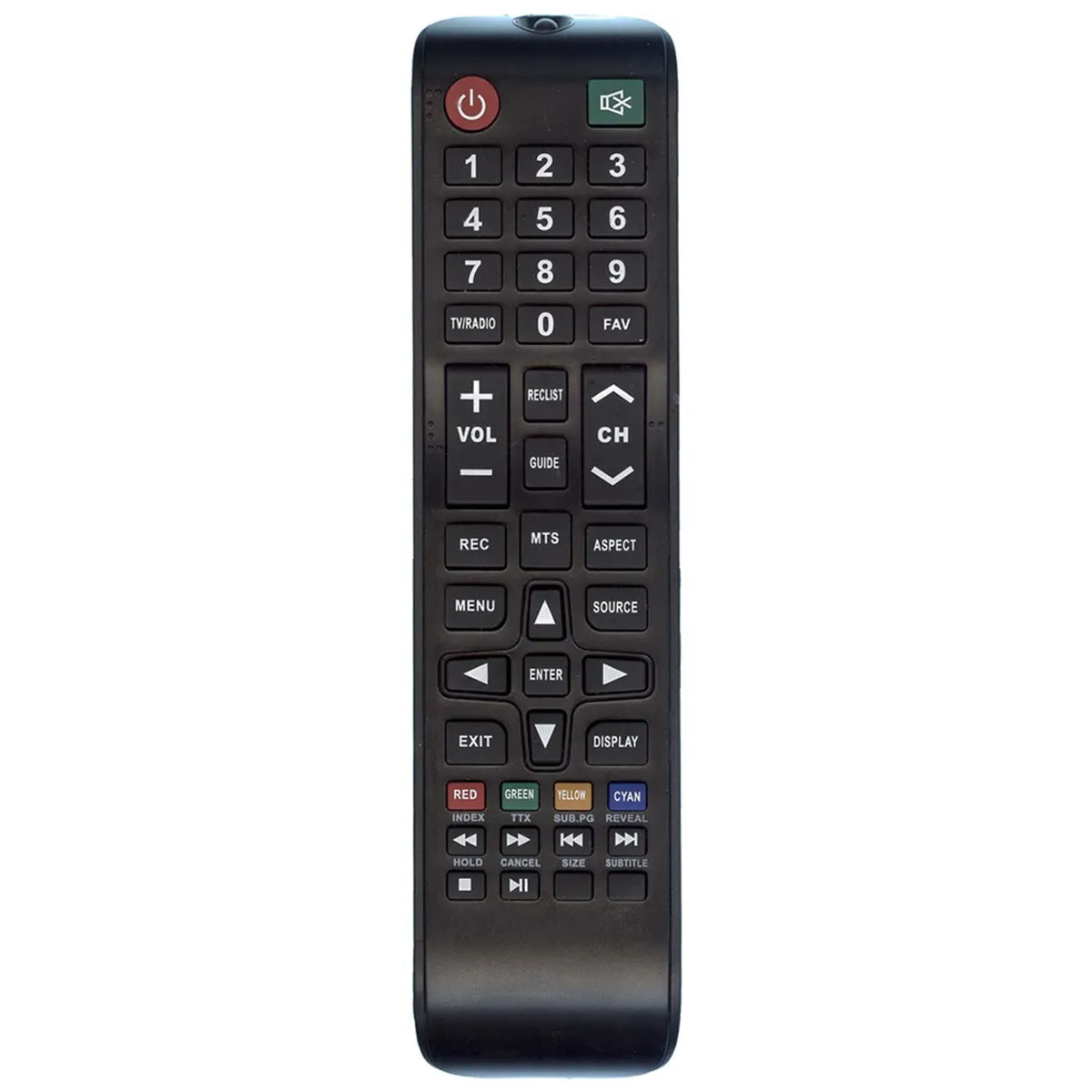 Пульт ДУ PTV24SN04Z (HOB2471) для телевизоров PRESTIGIO, цвет черный