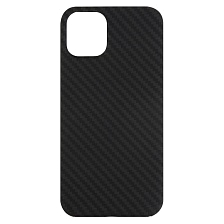 Чехол накладка для APPLE iPhone 12 Pro MAX (6.7"), силикон, карбон, цвет черный