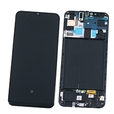 Дисплей в сборе с тачскрином для SAMSUNG Galaxy A50 (A505F), цвет черный