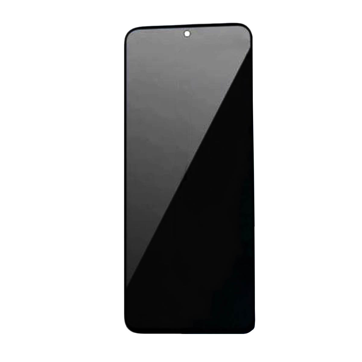 Защитное стекло Антишпион для SAMSUNG Galaxy A51 (SM-A515F), цвет окантовки черный
