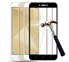 Защитное стекло Bmcase 2D Glass для XIAOMI Redmi Go, Redmi 5A, Redmi 4X, цвет окантовки черный.