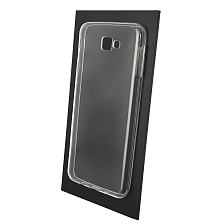 Чехол накладка для SAMSUNG Galaxy J7 Prime (SM-G610), силикон, ультратонкий, цвет прозрачный.