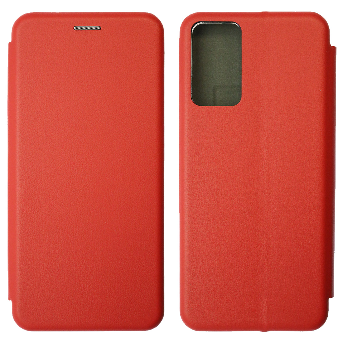 Чехол книжка STYLISH для XIAOMI Redmi Note 12S 4G, экокожа, визитница, цвет красный