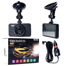 Автомобильный видеорегистратор Vehicle BlackBOX DVR T675, Full HD 1080P, цвет черный