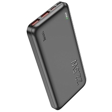 Внешний портативный аккумулятор, Power Bank HOCO J101 Astute, 10000 mAh, 22.5W, PD20W, QC3.0, цвет черный