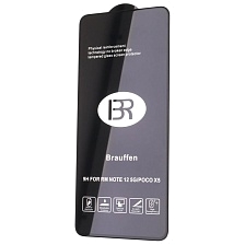Защитное стекло 9H BRAUFFEN для XIAOMI Redmi Note 12, POCO X5 5G, цвет окантовки черный Защитное стекло 9H BRAUFFEN для XIAOMI Redmi Note 12, POCO X5 5G, цвет окантовки черный