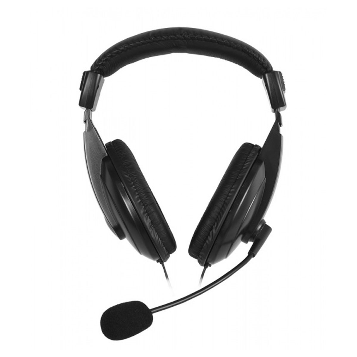 Гарнитура (наушники с микрофоном) проводная, полноразмерная, SMARTBUY COMMANDO, цвет черный