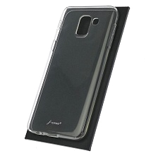 Чехол накладка J-Case THIN для SAMSUNG Galaxy J6 2018 (SM-J600), силикон, цвет прозрачный