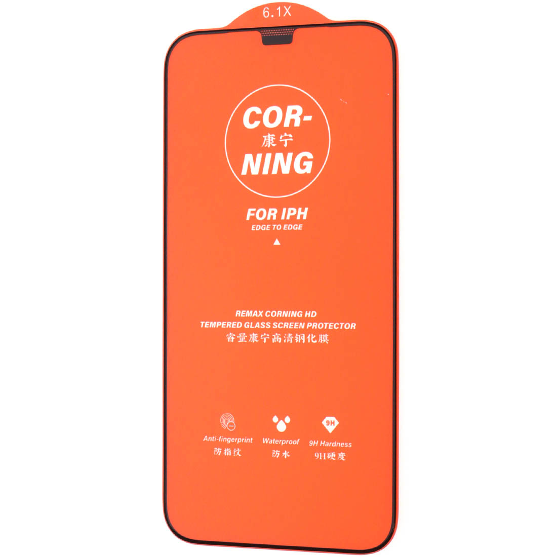 Защитное стекло REMAX CORNING GL-83 для APPLE iPhone 12 (6.1"), iPhone 12 Pro (6.1"), суперпрочное, цвет окантовки черный Защитное стекло REMAX CORNING GL-83 для APPLE iPhone 12 (6.1"), iPhone 12 Pro (6.1"), суперпрочное, цвет окантовки черный