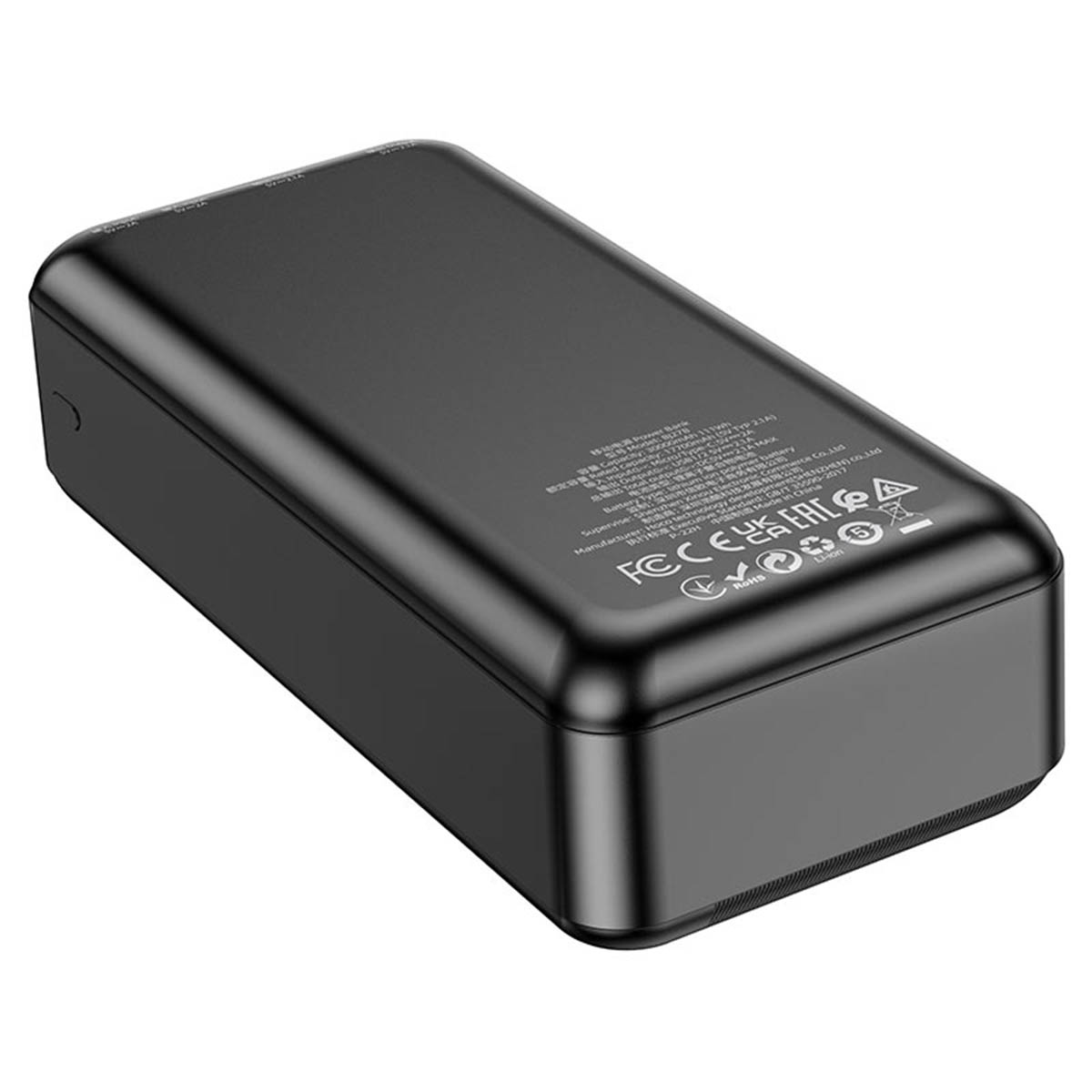 Внешний портативный аккумулятор, Power Bank BOROFONE BJ27B, 30000 mAh, цвет черный
