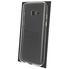 Чехол накладка для SAMSUNG Galaxy A3 2017 (SM-A320), силикон, ультратонкий, цвет прозрачный