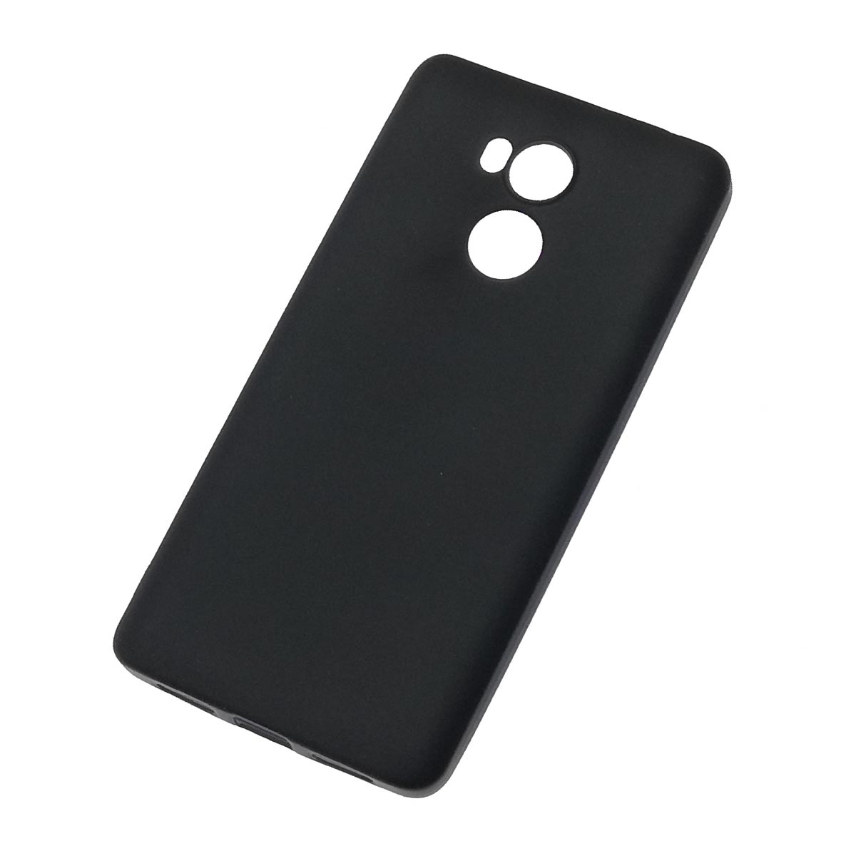 Чехол накладка для XIAOMI Redmi 4 Pro, силикон, цвет черный.