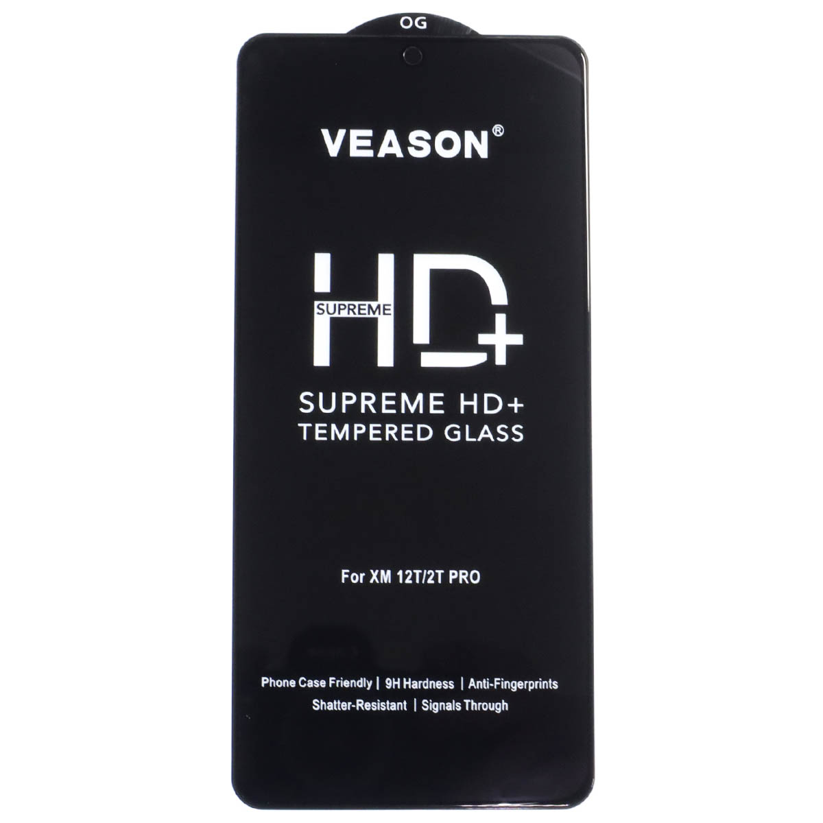Защитное стекло VEASON HD+ для XIAOMI 12T, 12T Pro, 13T, 13T Pro, цвет окантовки черный