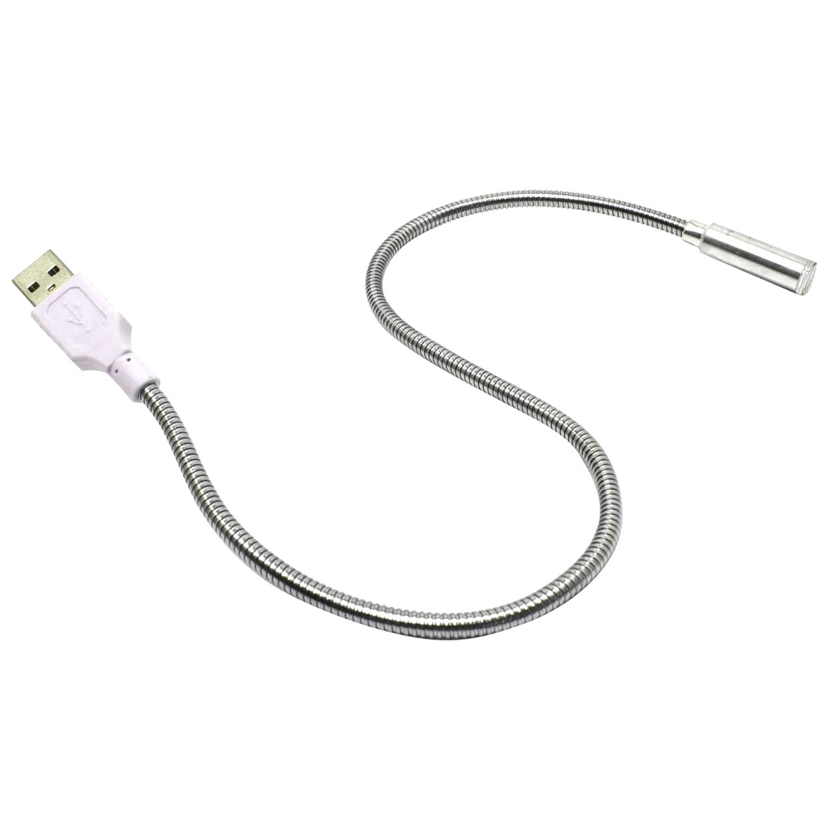 LED USB светильник CBR CL 100S, металл, цвет серебристый