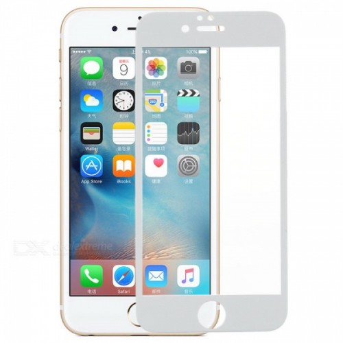 Защитное стекло 0,3 мм для iPhone 6 Plus/6s Plus 3D Белый.