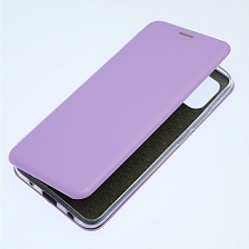 Чехол книжка STYLISH для Redmi A1 Plus, Redmi A2 Plus, POCO C51, экокожа, визитница, цвет сиреневый