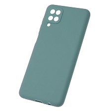 Чехол накладка Soft Touch для SAMSUNG Galaxy A12 5G, силикон, цвет хвойный