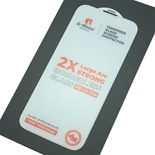 Защитное стекло 6D G-Rhino 200C HD Ultra (330 Glue) для APPLE iPhone 15 Pro (6.1"), с сеточкой на динамике, прозрачное (Тип 2)