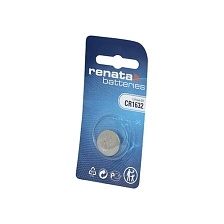 Батарейка RENATA CR2032, BL1, Lithium 3V