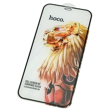 Защитное стекло 5D HOCO G9 для APPLE iPhone 12, iPhone 12 Pro, цвет окантовки черный Защитное стекло 5D HOCO G9 для APPLE iPhone 12, iPhone 12 Pro, цвет окантовки черный