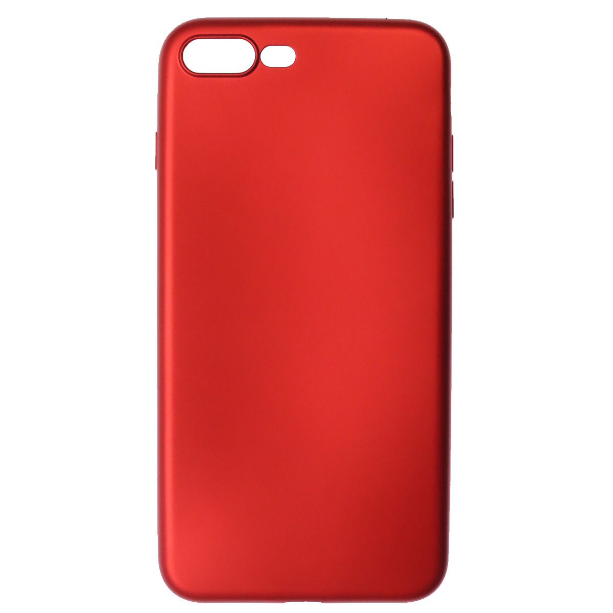 Чехол накладка J-Case THIN для APPLE iPhone 7 Plus, силикон, цвет красный