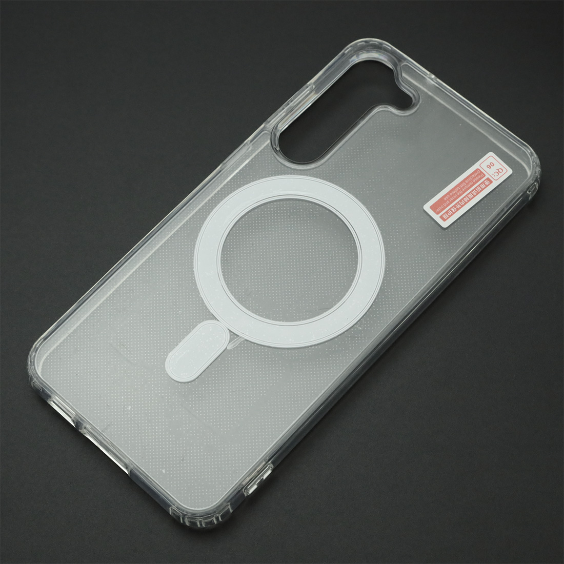 Чехол накладка Magnetic с поддержкой MagSafe для SAMSUNG GALAXY S23 Plus, силикон, цвет прозрачный Чехол накладка Magnetic с поддержкой MagSafe для SAMSUNG GALAXY S23 Plus, силикон, цвет прозрачный