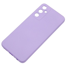 Чехол накладка Silicon Cover для SAMSUNG Galaxy A05s, защита камеры, силикон, бархат, цвет сиреневый Чехол накладка Silicon Cover для SAMSUNG Galaxy A05s, защита камеры, силикон, бархат, цвет сиреневый