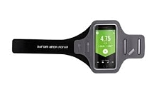 Чехол, плечевая спортивная сумка WK WT-B09 для смартфона, водонепроницаемая ткань, размер 4.75", цвет серый