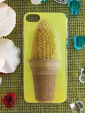 Чехол накладка для APPLE iPhone 7, 8, силикон, рисунок Початок кукурузы.