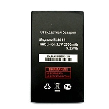 АКБ (Аккумулятор) BL4015, BL-G025 2500мАч для телефонов FLY IQ440 Energie; Gionee GN160, GN180 (Original).