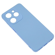 Чехол накладка NANO для TECNO SPARK GO 2024, POP 8, силикон, бархат, цвет васильковый