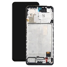 Дисплей в сборе с тачскрином для XIAOMI Redmi Note 10 Pro, с рамкой, цвет черный