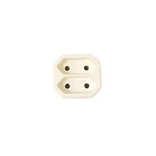 Сетевой адаптер ТОК+ T-01/2 на 2 гнезда, 2.5A, 1150W, цвет белый