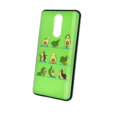 Чехол накладка для XIAOMI Redmi 8, силикон, рисунок Авокадо Зарядка.