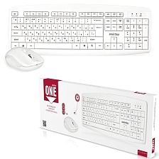 Набор беспроводной клавиатура и мышь Smartbuy ONE SBC-212332AG-W, цвет белый Набор беспроводной клавиатура и мышь Smartbuy ONE SBC-212332AG-W, цвет белый