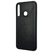 Чехол накладка R3 для HUAWEI Honor 9C, P40 Lite E, Y7P, Honor Play 3, силикон, под кожу, цвет черный