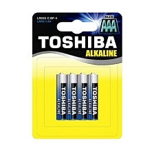 Батарейка TOSHIBA HIGH POWER LR03 AAA BL4 Alkaline 1.5V