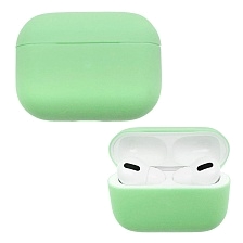 Чехол Silicon Case для наушников APPLE AirPods PRO, цвет светло зеленый