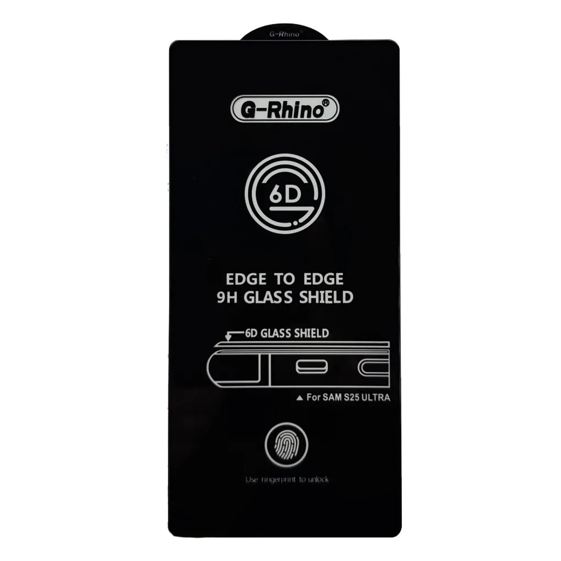 Защитное стекло REMAX GL-27 для SAMSUNG Galaxy S25 Ultra, цвет окантовки черный