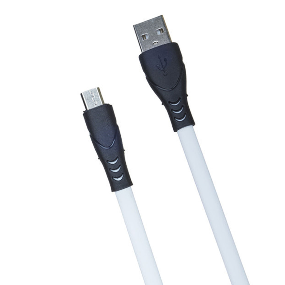 Кабель MRM MR38m Micro USB, 2.4А, длина 1 метр, силикон, цвет белый