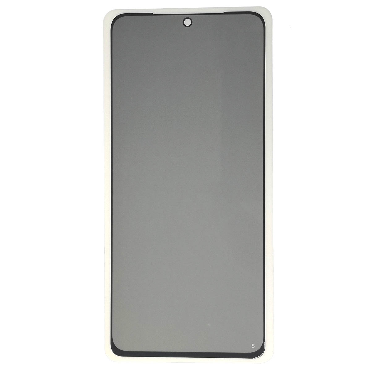 Защитное стекло Антишпион для XIAOMI Redmi Note 10 Pro, цвет окантовки черный