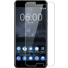 Защитное стекло Lito (премиум/0.33mm) для NOKIA 6 (TA-1021), прозрачное.