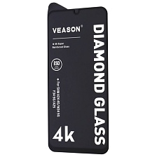 Защитное стекло VEASON Diamond Glass для SAMSUNG Galaxy A24, M34 5G, A25, цвет окантовки черный