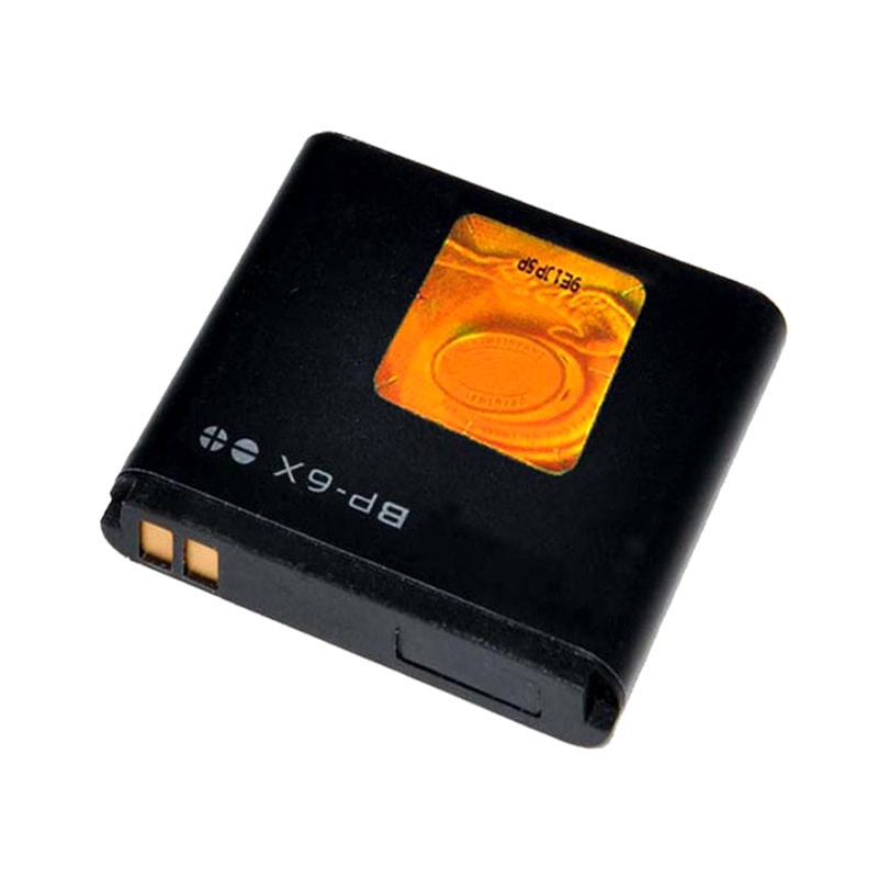 АКБ (Аккумулятор) BP-6X для NOKIA 6500 Slide, 6110 Navigator, 8600 Luna, 5700, 8800, 8801, 8800 Sirocco, 700мАч (Original), цвет черный