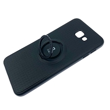 Чехол накладка iFace для SAMSUNG J4 Core (SM-J410), силикон, металл, кольцо держатель, цвет черный. Чехол накладка iFace для SAMSUNG J4 Core (SM-J410), силикон, металл, кольцо держатель, цвет черный.