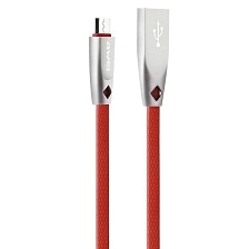 AWEI CL-96 FAST кабель Micro USB, 2.4A, длина 1 метр, цвет красный (-50%)