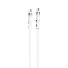 Кабель REMAX RC-C139 USB Type C на USB Type C, 60W, длина 1.2 метра, цвет белый Кабель REMAX RC-C139 USB Type C на USB Type C, 60W, длина 1.2 метра, цвет белый