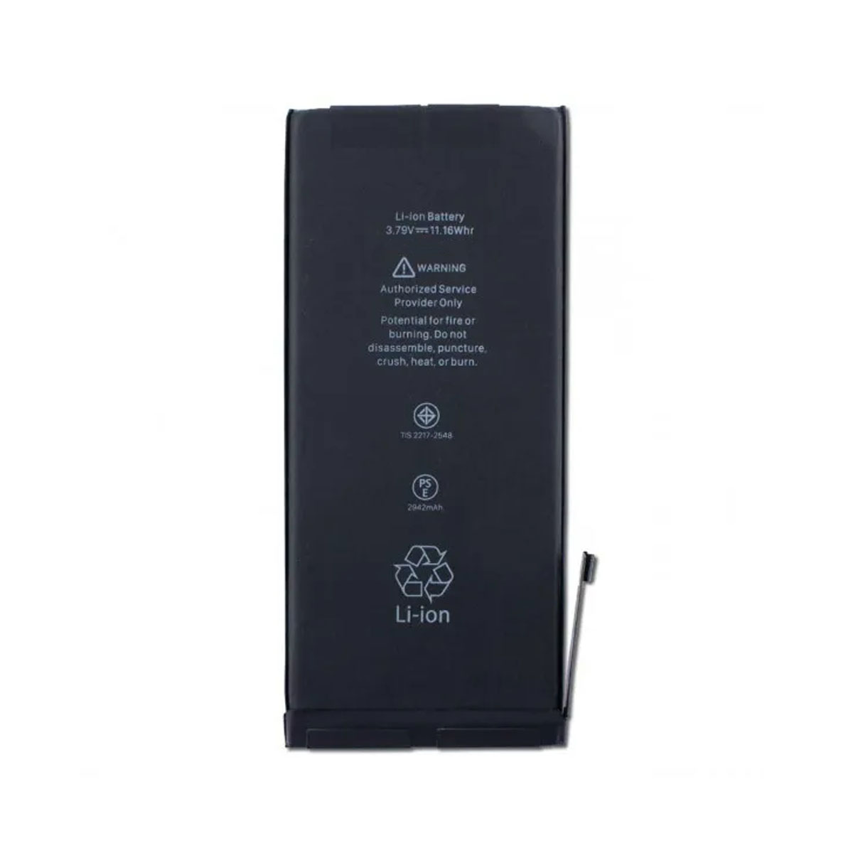 АКБ (Аккумулятор) для APPLE iPhone XR, 2942mAh, цвет черный