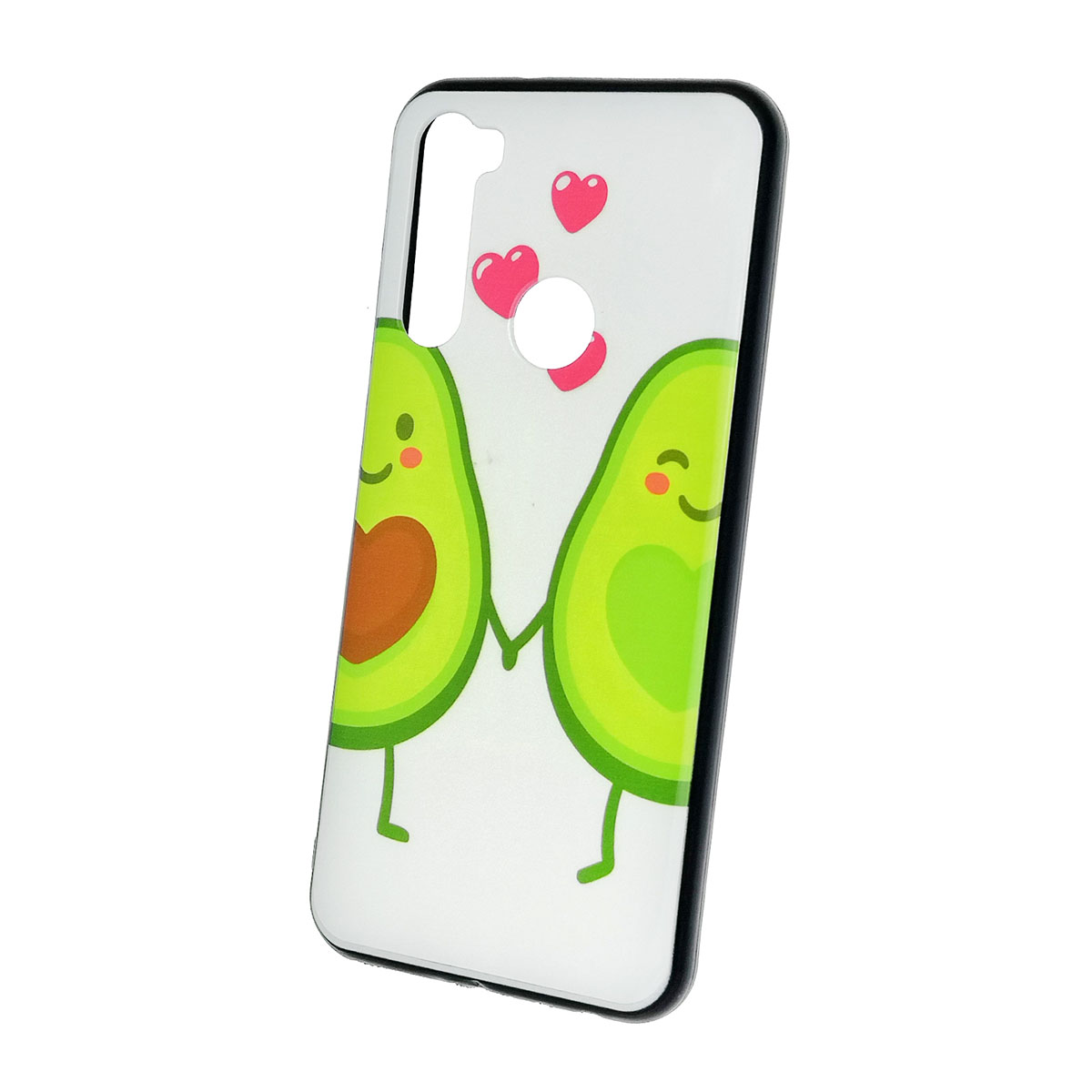 Чехол накладка для XIAOMI Redmi Note 8T, силикон, рисунок Авокадо Любовь.